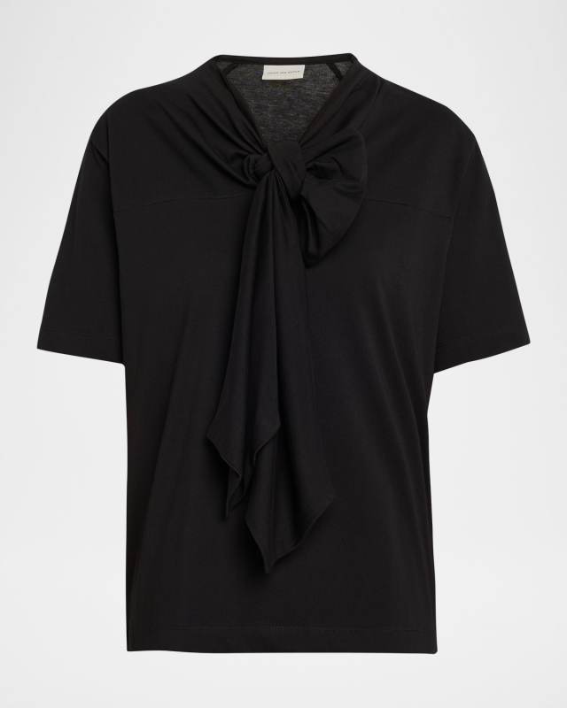 Hebitta Tie-Front Shirt